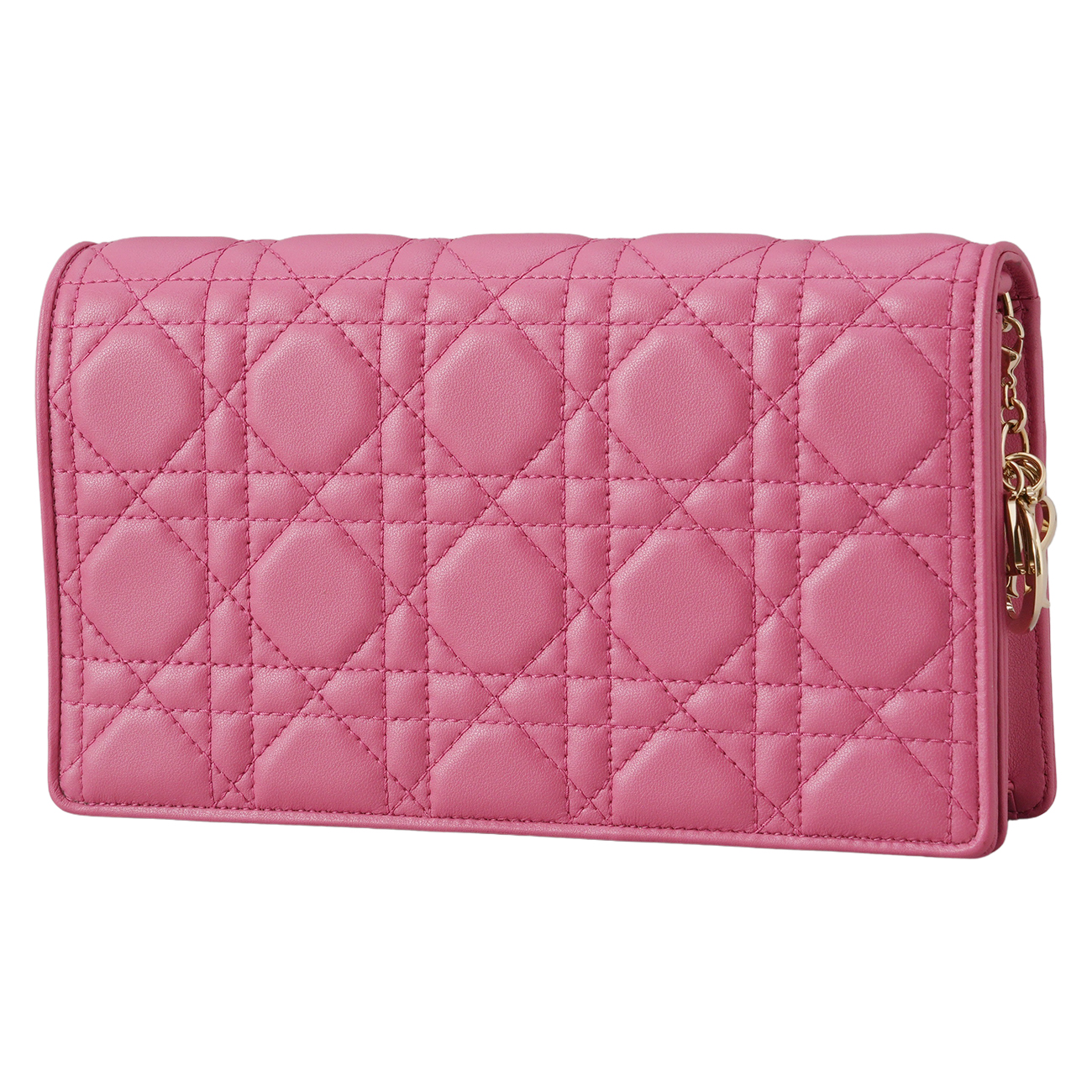 CHRISTIAN DIOR(USED)디올 레이디디올 체인 파우치